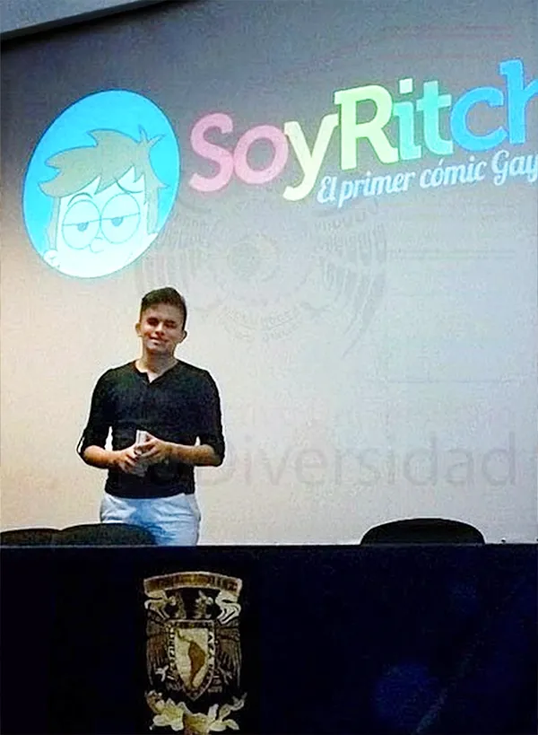 The comic was featured during the Sexual Diversity Days at the Universidad Nacional Autónoma de México (UNAM)